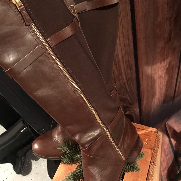 Cole Haan Chestnut Brown Dorian Stretch - Picture 5 of 7